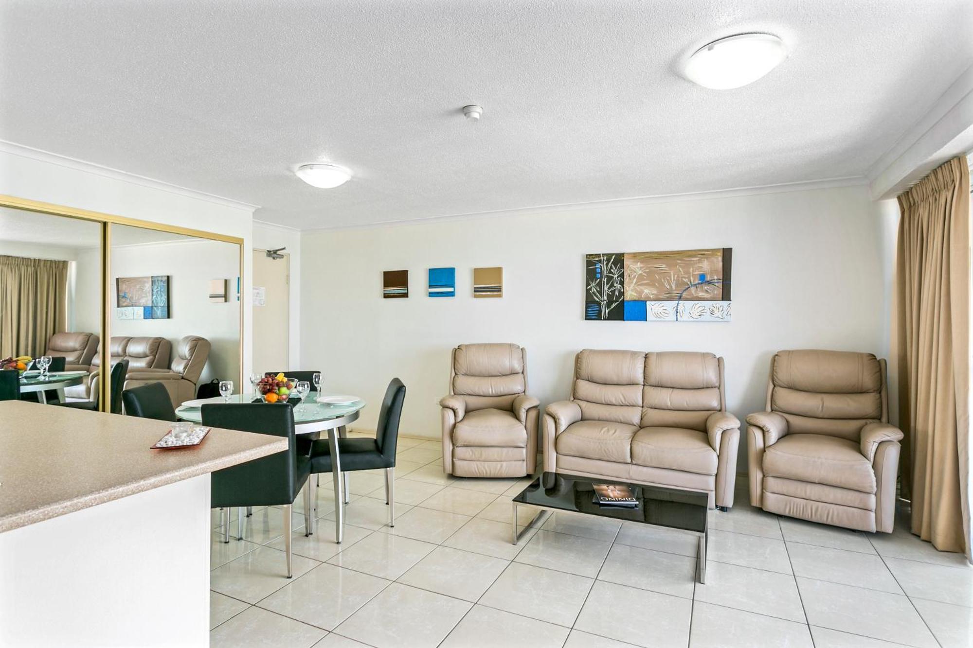 Surfers Beachside Holiday Apartments Gold Coast Kamer foto