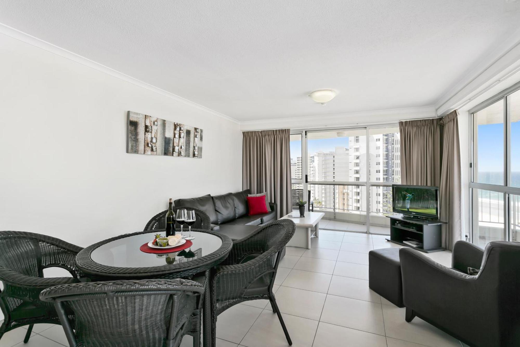 Surfers Beachside Holiday Apartments Gold Coast Kamer foto