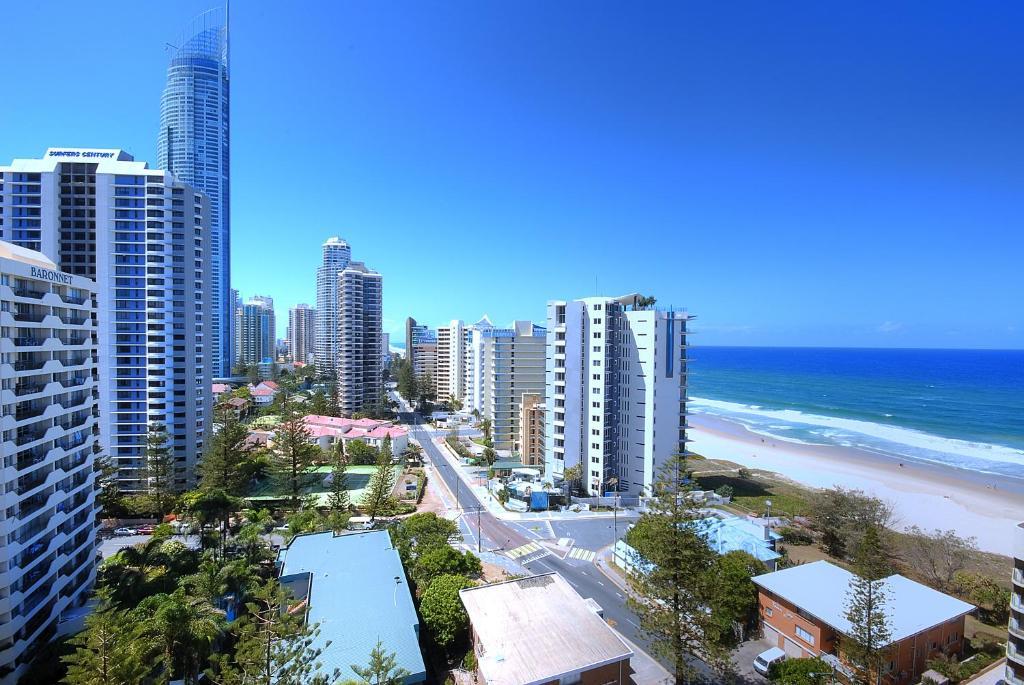 Surfers Beachside Holiday Apartments Gold Coast Buitenkant foto